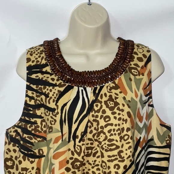Peter Nygard Dresses & Skirts - Peter Nygard Animal Print Dress